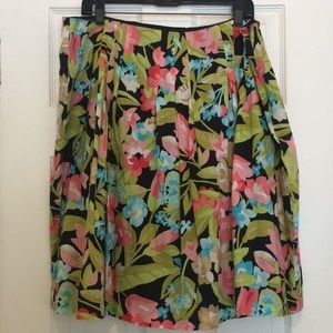 Talbots Floral Skirt
